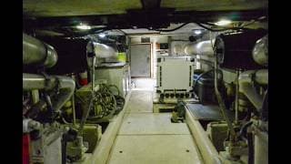 Ocean Alexander 50 Engine Room Video