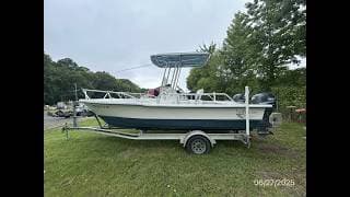 20' Twin Vee Power Catamaran Video